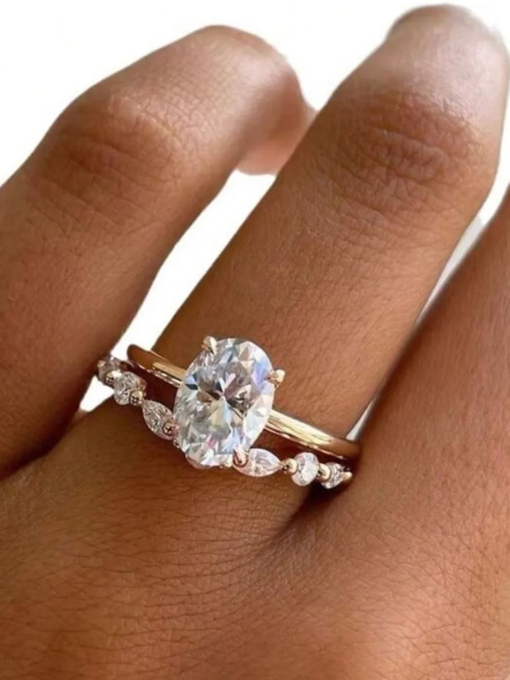 Gold ring set